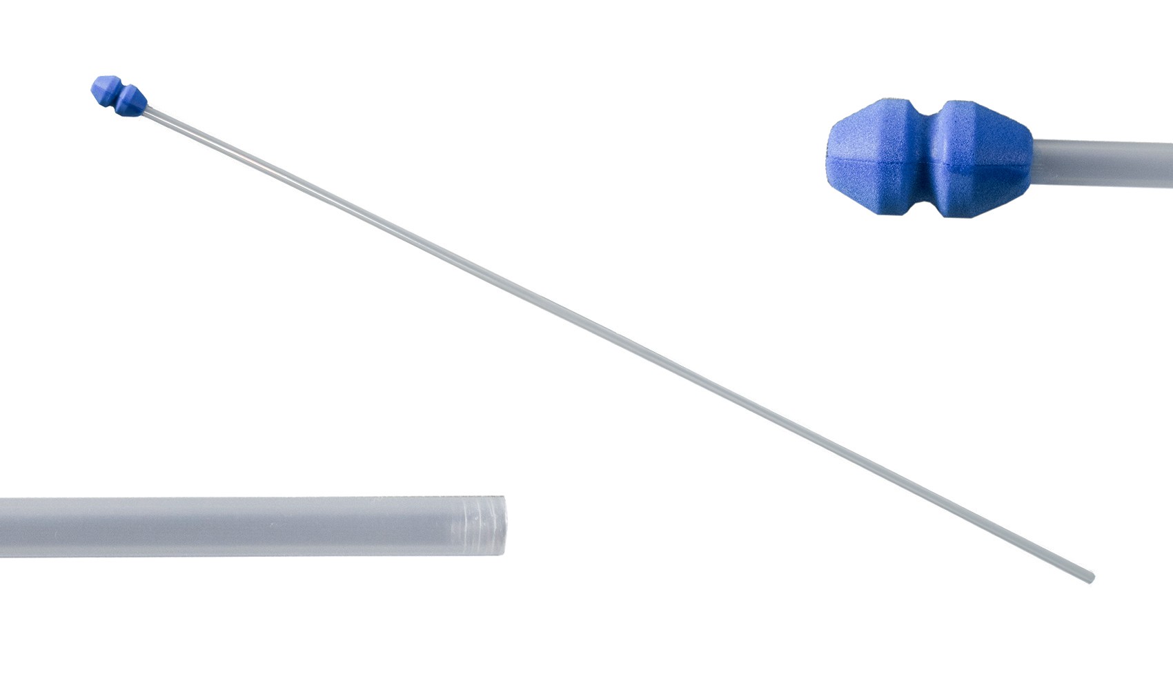 ღორის ხელოვნური დათესვლის ლურჯი კათეტერი SoftGilt catheter, (ნეზვებისთვის)