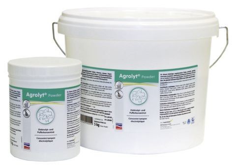 ელექტროლიტების შემცვლელი ფხვნილი Agrolyt® Powder ხბოებისთვის და გოჭებისთვის.